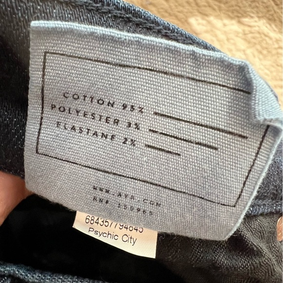 AYR The Riser Jeans in Psychic City Size 26 - Picture 7 of 9